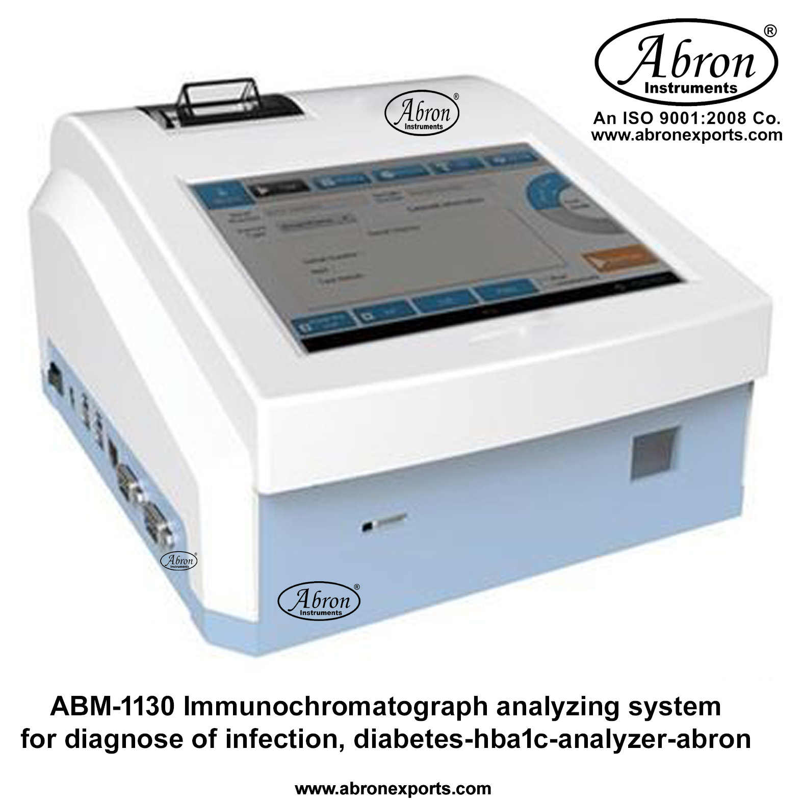 Immunochromatograph Analyzing System For Diagnose of Infection, Diabetes-hba1c Analyzer ABM-1130